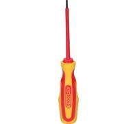 KS TOOLS 117.0502 Tournevis bi-matière isolé 1000V FENTE 2,5 x 80 mm