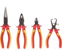 Jeu de 4 pinces isolées ERGOTORQUE® KS TOOLS - 117.1160