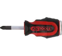 KS TOOLS ERGOTORQUEmax Tournevis à capuchon à choc PH2 forme courte - 151.1107