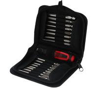 KS TOOLS ERGOTORQUEplus Coffret d'embouts, 17 pcs