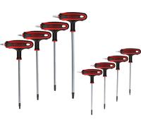 KS Tools KS Tools ERGOTORQUEplus T-Handle TX-Angled socket wrench set, 8 piecesHole Quantité:1