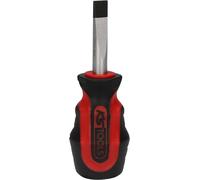KS TOOLS ERGOTORQUEplus Tournevis pour vis à fente court 8 mm - 159.1124