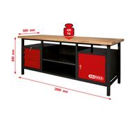 KS 865.0201 - ETABLI XXL avec 3 tiroirs