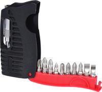 KS TOOLS Etui d'embouts de vissage, 11 pcs Fente, PH, PZ