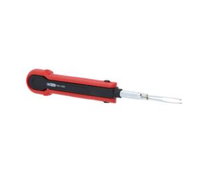 KS Tools Extracteur de cosses pour connecteur plat et cosses Faston 2,8 mm, 4,8 mm, 5,8 mm, 6,3 mm (AMP Tyco JPT, AMP Tyco SPT, AMP Tyco, TAB, Delphi HVF2,GHW DFK, GHW MDK 3) Quantité:1