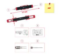 KS Tools Extracteur universel de cosses pour connecteur plat et cosses Faston 1,6mm Quantité:1