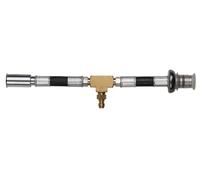 KS TOOLS Flexible pour manomètre avec raccord 1/4' pour utilisation universelle avec raccord haute pression 3/8' et 5/16' ( 150.2364 )