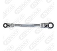 KS Tools FLEXIBLE QUATTRO-Doppelringschlüssel10x13-17x19, 4 en 1, 503.4745