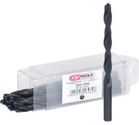 KS Tools 330.1080 Lot de 10 Forets HSS laminés pour métal 8 mm