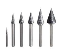 KS Tools Fraise sur tige 5153272 Carbure de tungstène Ø 6 mm Longueur 63 mm Forme M