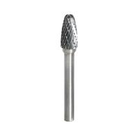 KS TOOLS Fraises sur tige HM en arc de cercle, forme F 10 mm - 515.3264