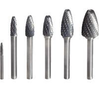 KS TOOLS Fraises sur tige HM en arc de cercle, forme F 8 mm - 515.3263