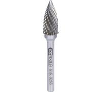 KS TOOLS Fraises sur tige HM en forme d'ogive, forme G 12 mm - 515.3255