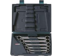 KS Tools GEAR+ Jeu de clés mixtes, 6 pces 8x9-17x19mm, 503.4556