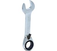 KS TOOLS GEARplus Clé mixte à cliquet courte 15 mm - 503.4638