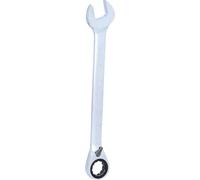 Ks Tools 503.4917 - Clé mixte à cliquet RING STOP® - Gamme GEARplus® - 17 mm - En chrome Vanadium - Finition Satinée