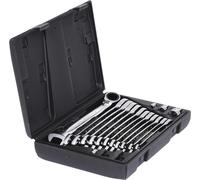 KS TOOLS GEARplus - Jeu de clés à cliquet - 16 pièces - en coffret