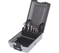 KS TOOLS HSS Co 5 Jeu de fraises coniques à ébavurer Cassette plastique 6 pces - 336.0456