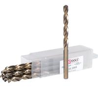 KS Tools HSS-G Co 5 Forets hélicoïdaux, 6,5mm, paquet de 10 10 pces