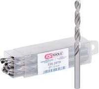 KS Tools 330.2070 Lot de 10 Forets HSS-G meulés 7 mm