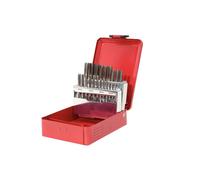 KS Tools HSS Jeu de tarauds à main M, 21 pces. cassette en tôle d'acier, 336.0621