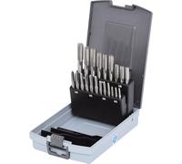 KS TOOLS HSS Jeu de tarauds à main M, cassette plastique 21 pcsM3-M12 336.0641