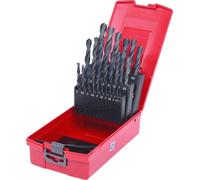 KS TOOLS HSS-R Jeu de forets hélicoïdaux cassette plastique 25 pces 1-13 mm - 330.1623
