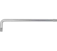 KS TOOLS INOX Clé mâle coudée Torx avec alésage longue TB27 - 964.0605