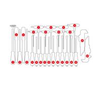 KS Tools Insert en mousse pour le 813.0042 KS Tools Quantité:1