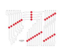 KS Tools Insert en mousse vide pour 811.0031 KS Tools Quantité:1