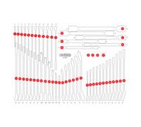 KS Tools Insert en mousse vide pour 811.0053 KS Tools Quantité:1