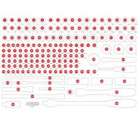 KS TOOLS Insert en mousse vide pour 811.0167 811.0167-97