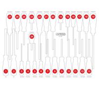 KS TOOLS Insert en mousse vide pour 811.1027 811.1027-97