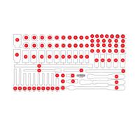 KS Tools Insert en mousse vide pour 813.0085 KS Tools Quantité:1