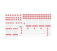 KS Tools Insert en mousse vide pour 813.0120 KS Tools Quantité:1