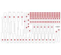 KS TOOLS Insert en mousse vide pour 813.0146 813.0146-97