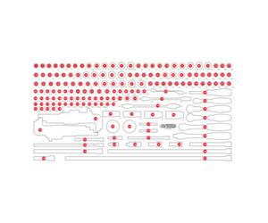 KS Tools Insert en mousse vide pour 813.0183 KS Tools Quantité:1