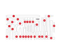 KS Tools Insert en mousse vide pour 813.1036 KS Tools Quantité:1