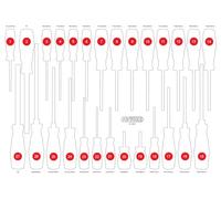 KS TOOLS Insert vide en mousse pour 811.0027 811.0027-97