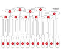 KS TOOLS Insert vide en mousse pour 811.1022 811.1022-97