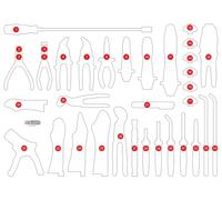 KS TOOLS Insert vide en mousse pour 821.0034 821.0034-97