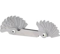 KS TOOLS Jauge de filetage dimensions en pouces 22 pièces - 301.0090