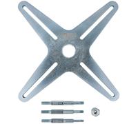 KS TOOLS Jeu complémentaire d'outils d'accouplement SAC (pas de 4 trous) 5 pièces - 150.2115
