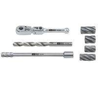 KS TOOLS Jeu d'alésoirs pour capteurs ABS 7 pièces - 150.2480