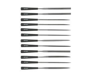 KS TOOLS Jeu de 12 limes à aiguilles L.145 mm 140.3050
