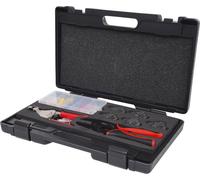 KS TOOLS Jeu de 283 outils pour le sertissage et le dénudage + cosses, 283 pcs