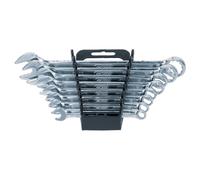 KS Tools Jeu de 8 clés combinées avec support 8-19mm