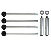 KS TOOLS Jeu de barres de guidage et d'extraction pour masque avant pour VAG, 6 pièces 400.2075