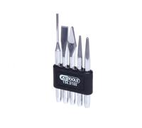 KS TOOLS Jeu de chasse-goupilles / burins et poinçons 5 pièces - 156.0160