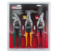 KS TOOLS Jeu de ciseaux pour passage de tôle à levier 3 pièces - 118.0050